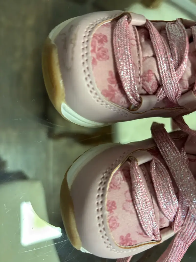 Botas para niña rosadas con forro interior - 2