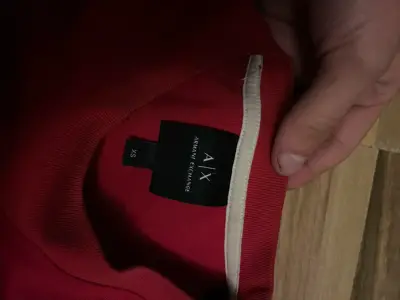 Polerón rojo Armani Exchange para hombre - miniatura 2