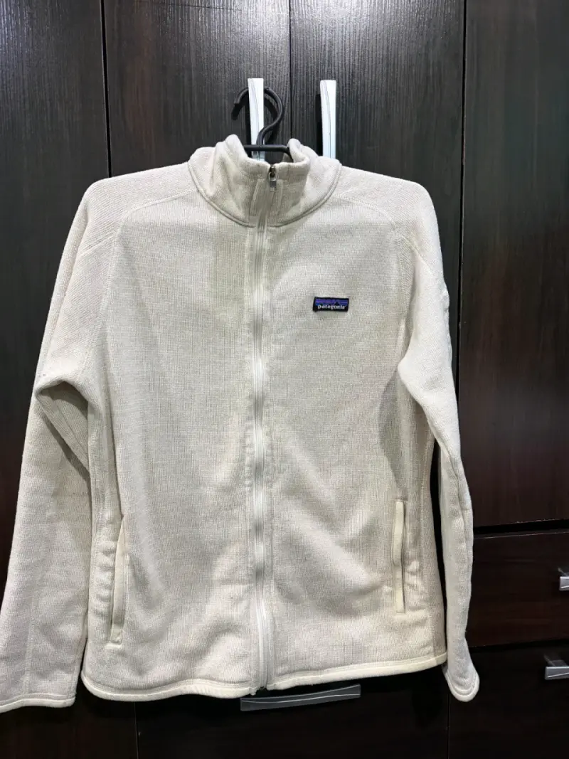Chaqueta polar beige Patagonia para mujer M - 2