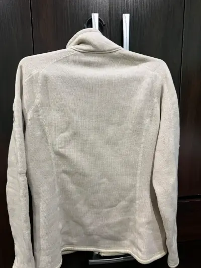 Chaqueta polar beige Patagonia para mujer M - miniatura 3
