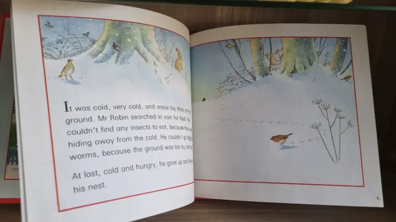 Libro infantil The Christmas Robin Ladybird - 3