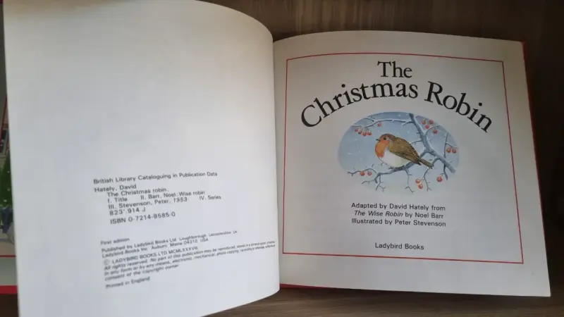 Libro infantil The Christmas Robin Ladybird - 4