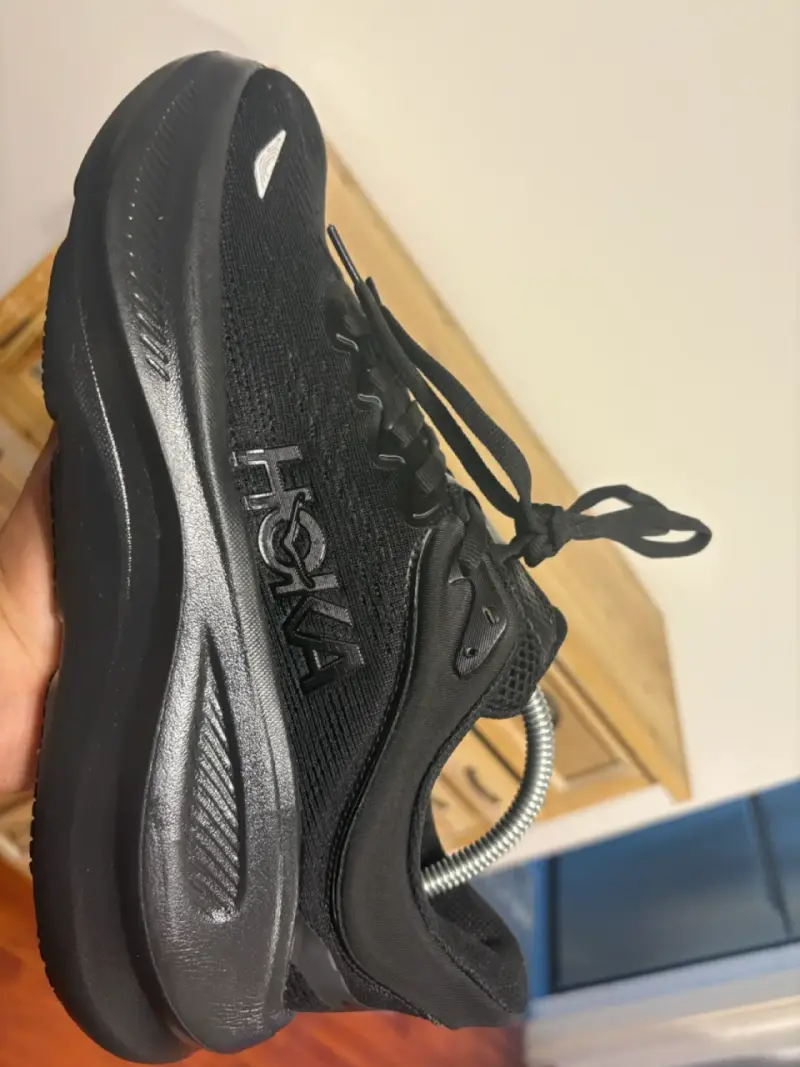 Zapatillas deportivas negras Hoka para correr - 2