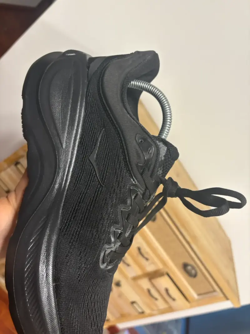 Zapatillas deportivas negras Hoka para correr - 3