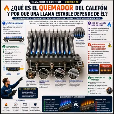 Mantención instalación de calefón multimarcas - miniatura 3