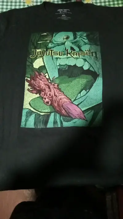 Polera Jujutsu Kaisen negra talla 2XL - miniatura 1