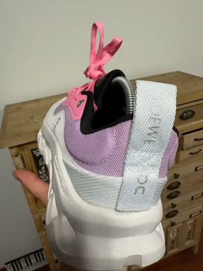 Zapatillas deportivas On CloudTec rosa y blanco - miniatura 3
