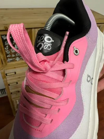Zapatillas deportivas On CloudTec rosa y blanco - miniatura 4