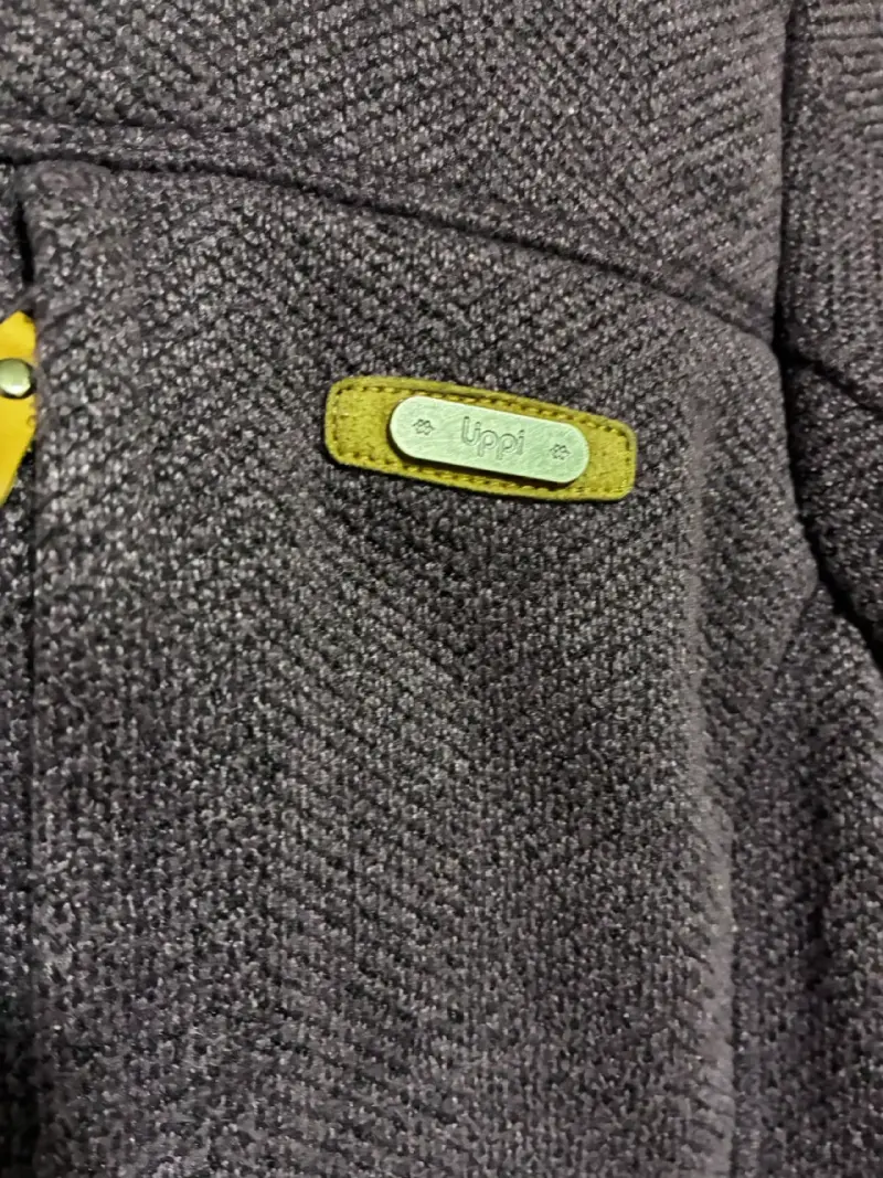 Chaqueta de lana morada con capucha lippi - 2
