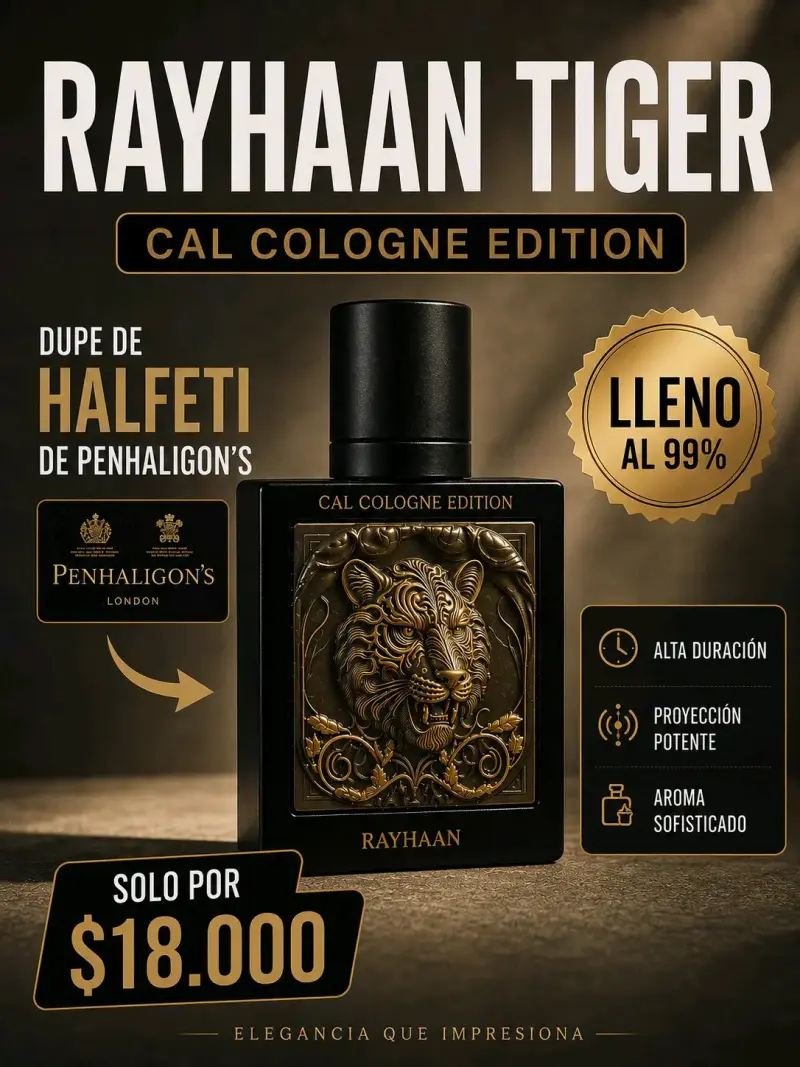 Rayhaan Tiger 99% lleno. Inspirado en Halfeti - 1