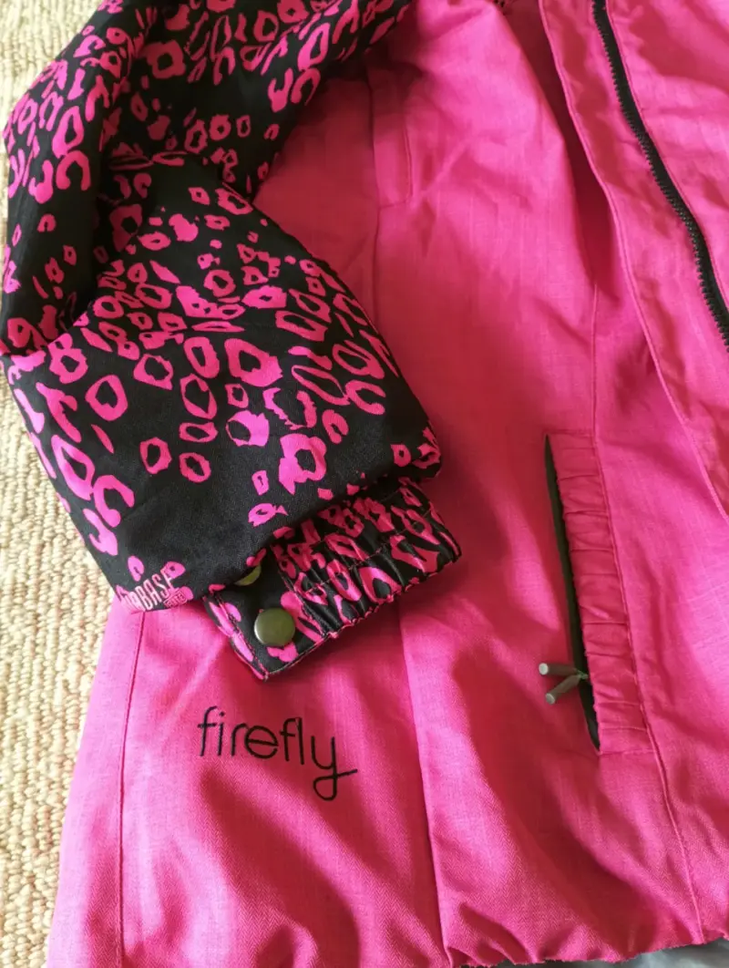 Chaqueta de esquí rosa para mujer con capucha - 6