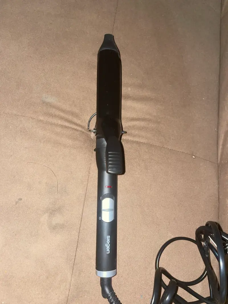 Rizador de Pelo Eléctrico Negro - 2