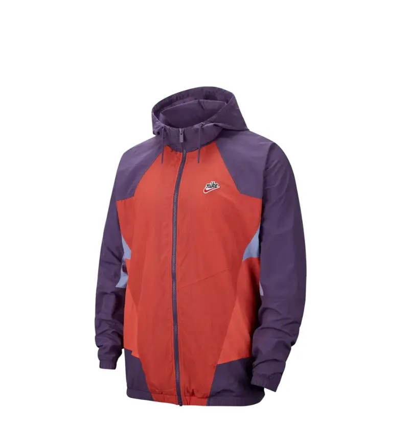 Chaqueta cortaviento Nike bicolor para hombre - 1