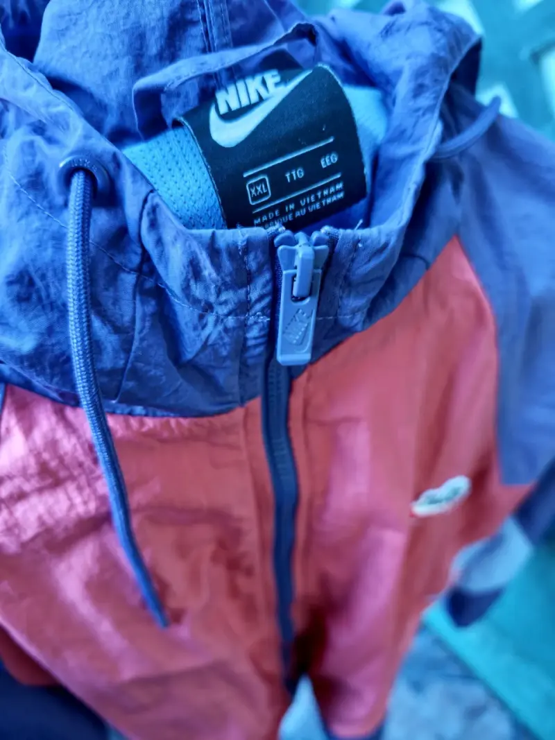 Chaqueta cortaviento Nike bicolor para hombre - 4