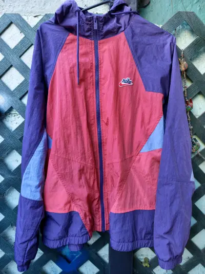 Chaqueta cortaviento Nike bicolor para hombre - miniatura 6