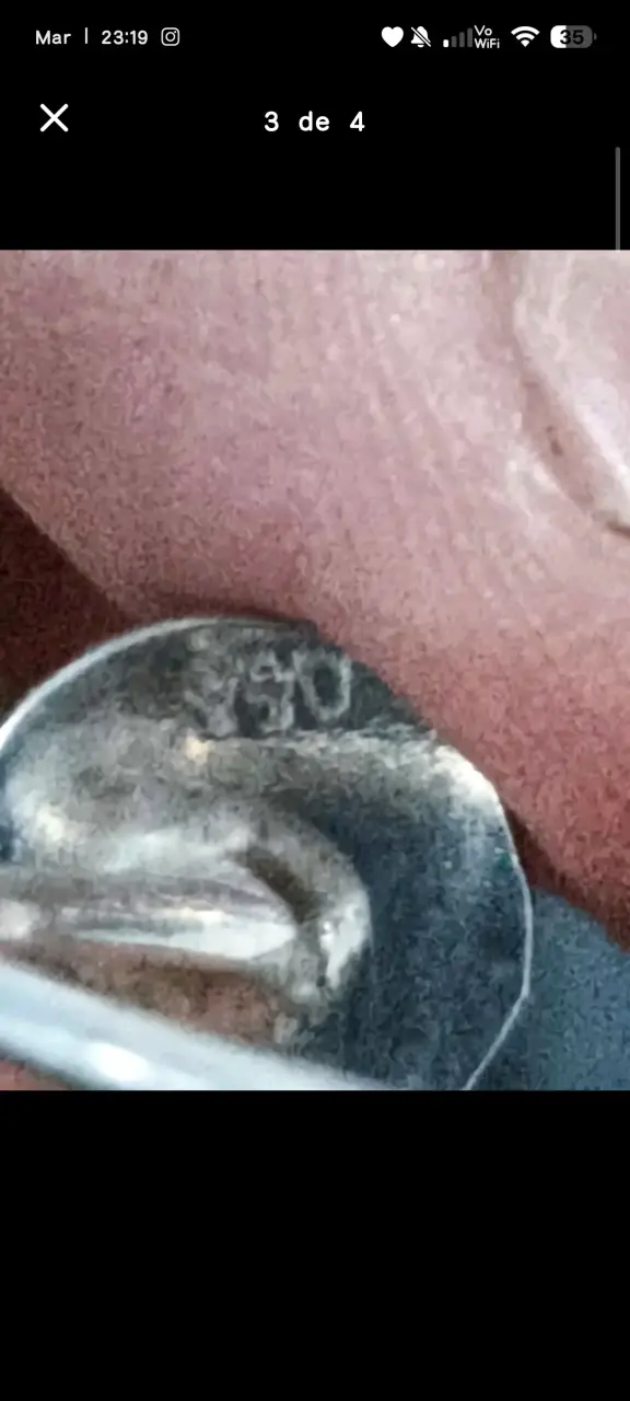 Anillo de plata 925 con diseño de ave y piedra azul - 3