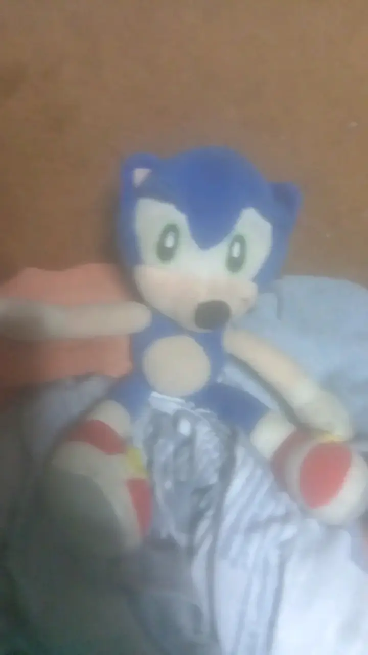 Peluche de Sonic el Erizo azul