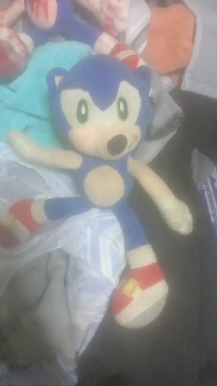 Peluche de Sonic el Erizo azul - 3