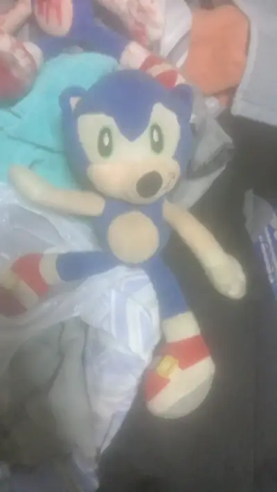 Peluche de Sonic el Erizo azul - miniatura 3