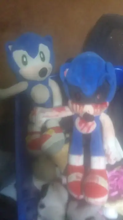 Peluche de Sonic el Erizo azul - miniatura 4