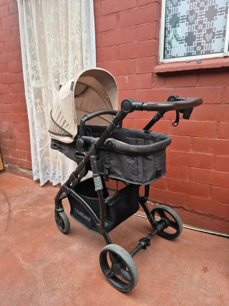 Coche de bebé Bebesit color beige - 5