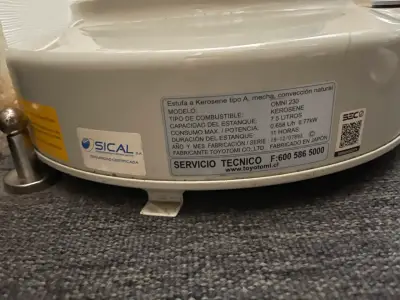 Estufa a kerosene Toyotomi Omni 230 - miniatura 4