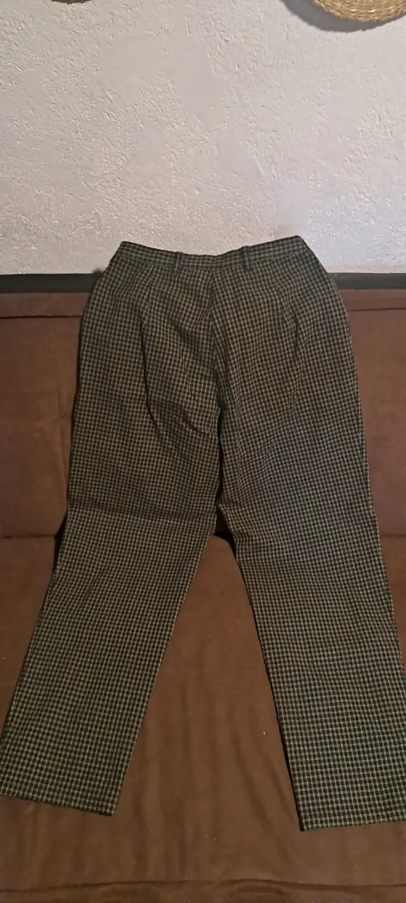 Pantalon mom vintage tela - 3