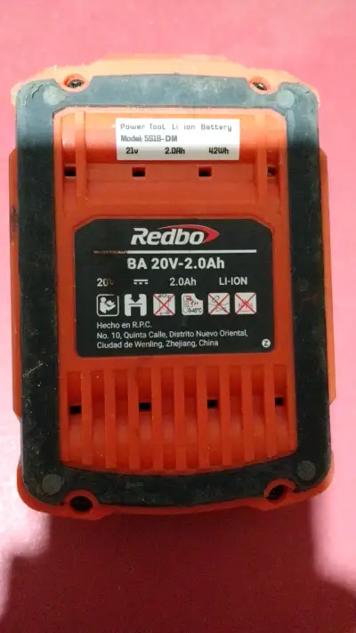 Batería de herramienta Redbo 20V 2.0Ah - miniatura 2