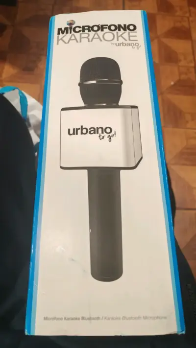 Micrófono Karaoke Bluetooth Urbano To Go - miniatura 1