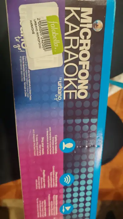 Micrófono Karaoke Bluetooth Urbano To Go - miniatura 3
