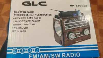 Radio AM/FM/SW GLC con Bluetooth y USB - miniatura 1
