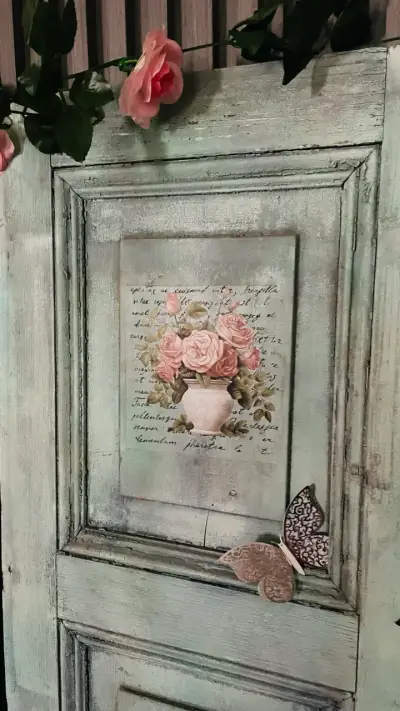 decorativo postigos  vintage con diseño retro - miniatura 4