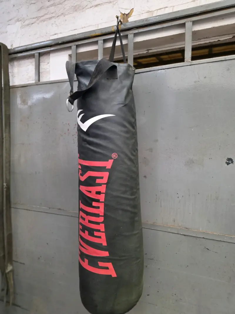 Saco de Boxeo Everlast con Guantes Elite - 1