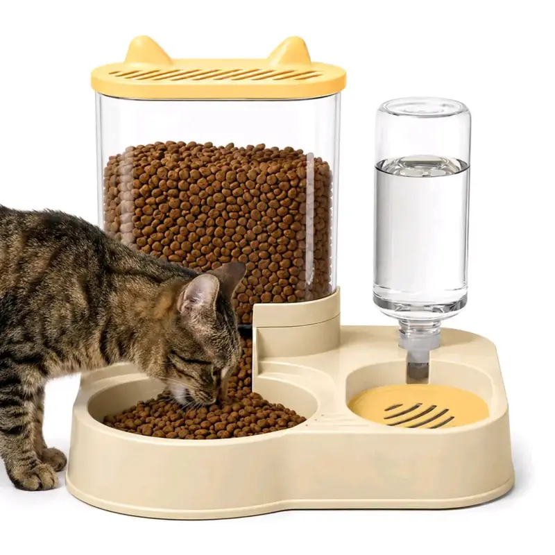 Dispensador automático de comida y agua para mascotas - 1