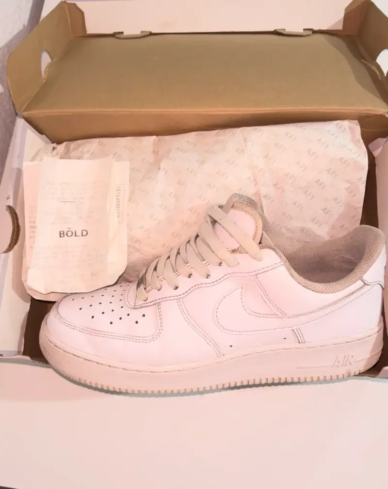 Zapatillas deportivas blancas Nike Air Force 1 - 1
