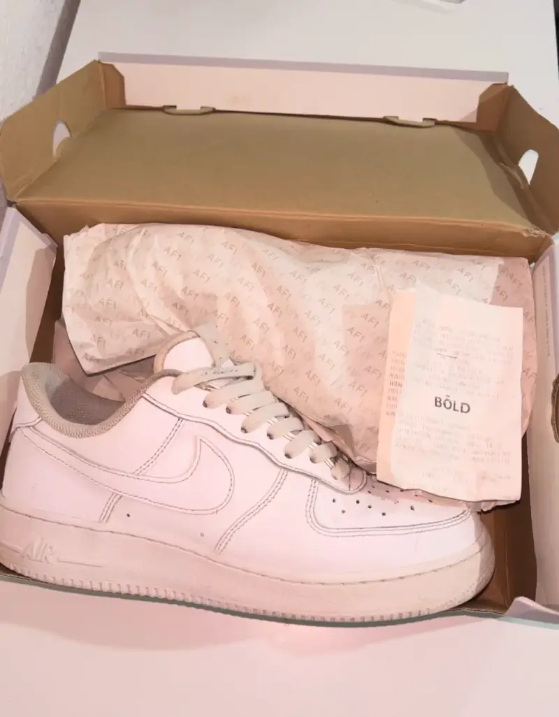 Zapatillas deportivas blancas Nike Air Force 1 - 2