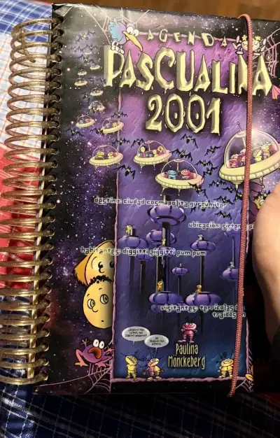 Agenda Pascualina 2001 con diseño de brujas - miniatura 2