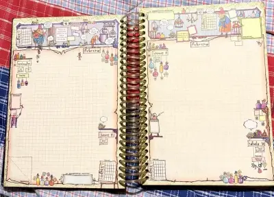 Agenda Pascualina 2001 con diseño de brujas - miniatura 4