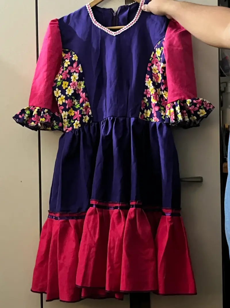 Vestido de cueca fiestas patrias