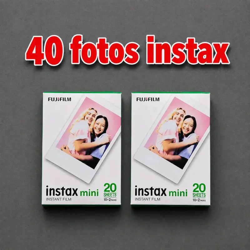 Papel fotográfico Fujifilm Instax Mini 40 fotos - 1