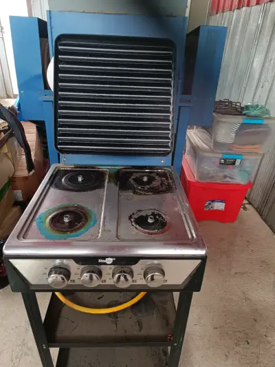 Cocina a gas de cuatro quemadores Starlux - miniatura 1