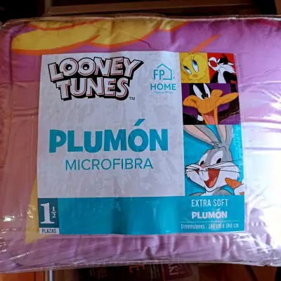 Plumón Microfibra Looney Tunes 1.5 Plazas - miniatura 1