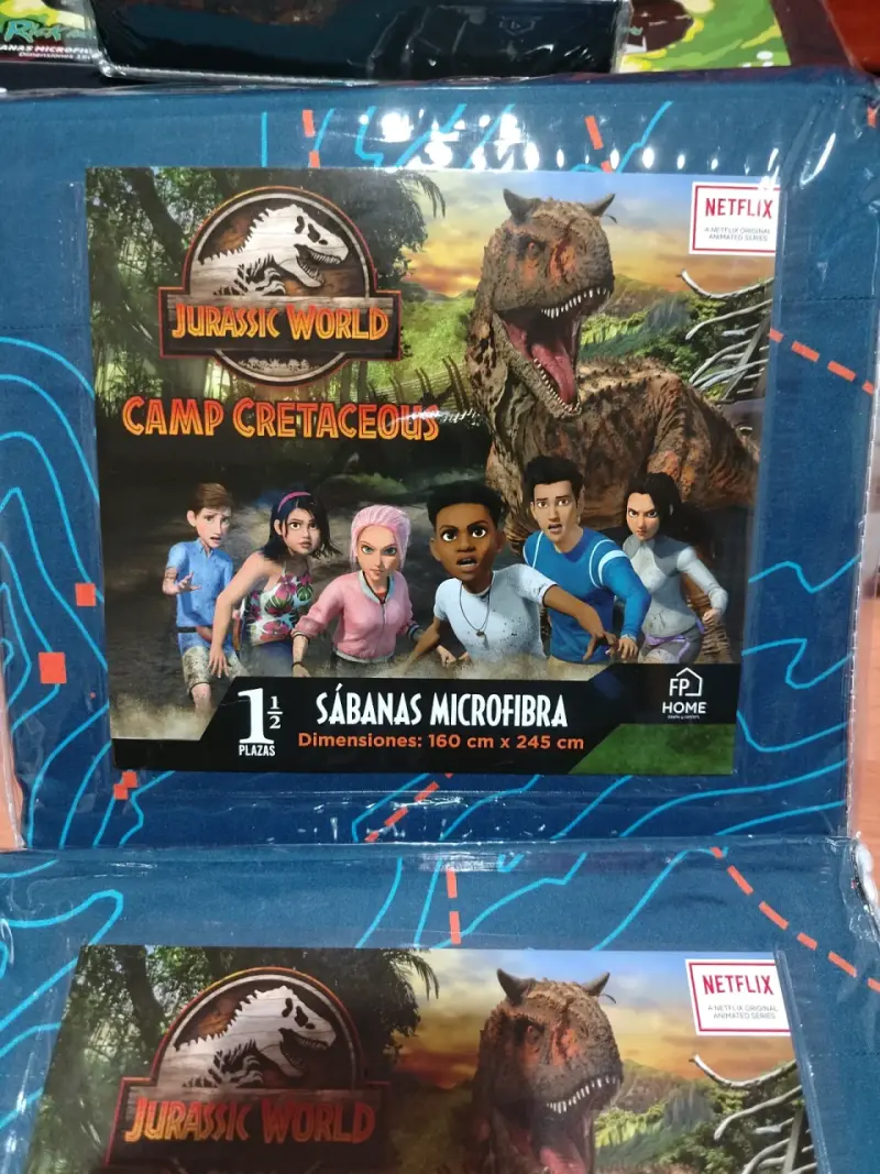 Sábanas de Jurassic World 1.5 Plazas - 1