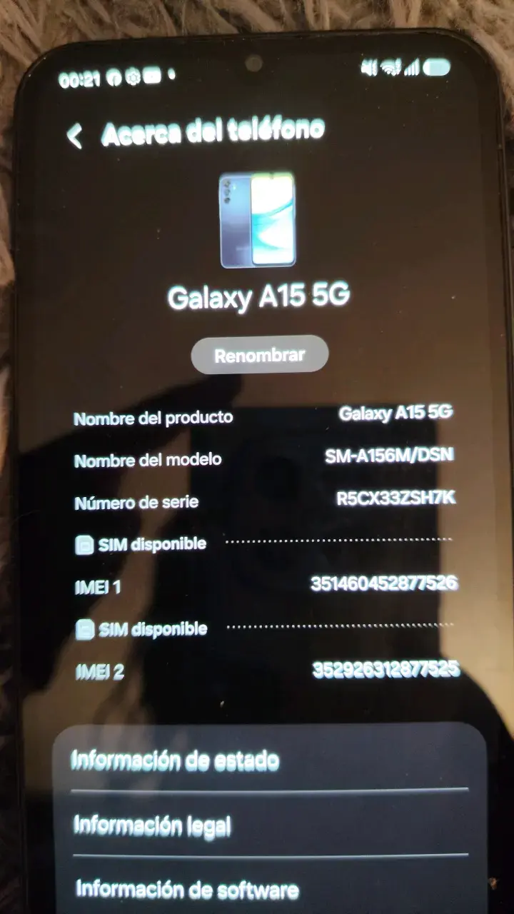 Smartphone Samsung Galaxy A 15 en buen estado - 3
