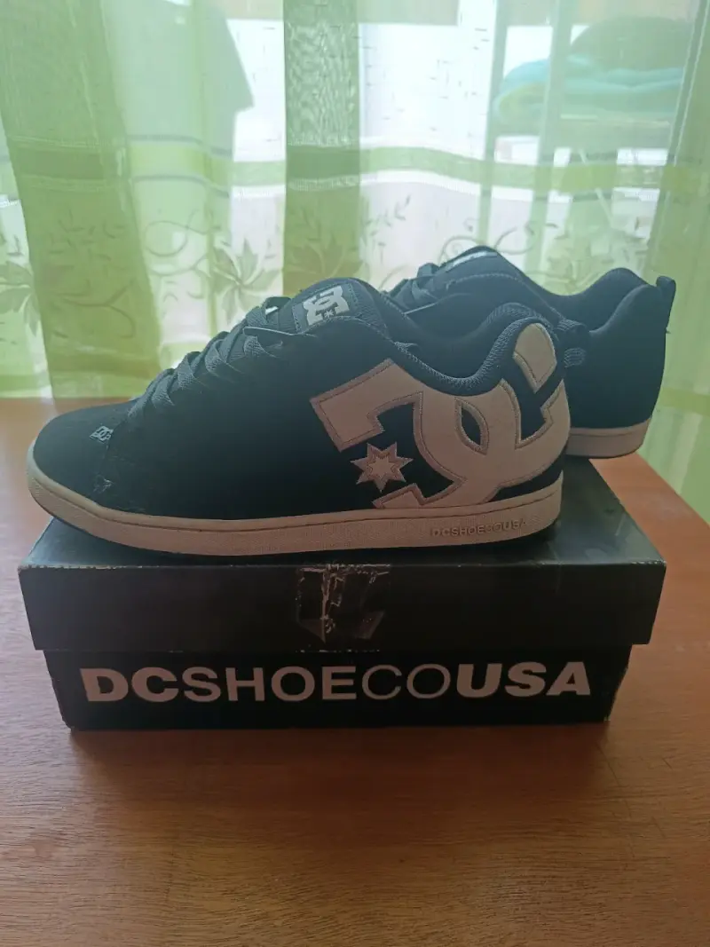 Zapatillas negras DC Shoes para hombre