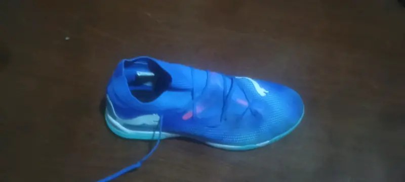 Zapatillas de fútbol Puma azules para hombre - 6
