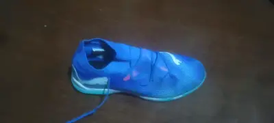Zapatillas de fútbol Puma azules para hombre - miniatura 6