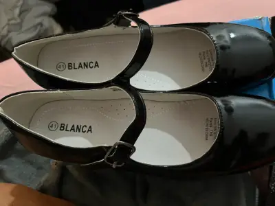 Zapatos de charol negros  hebilla talla 41 Cueca - miniatura 2