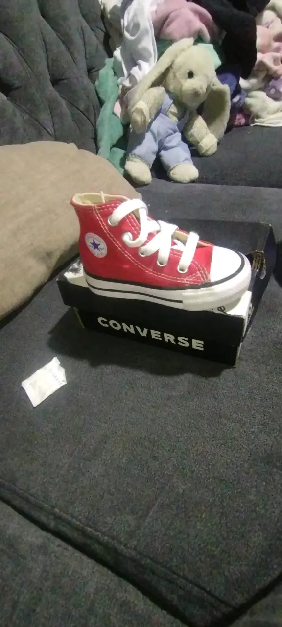 Converse All Star rojas unisex - 4