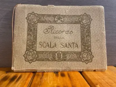 Libro Recuerdo de la Scala Santa Roma 1925 - miniatura 1
